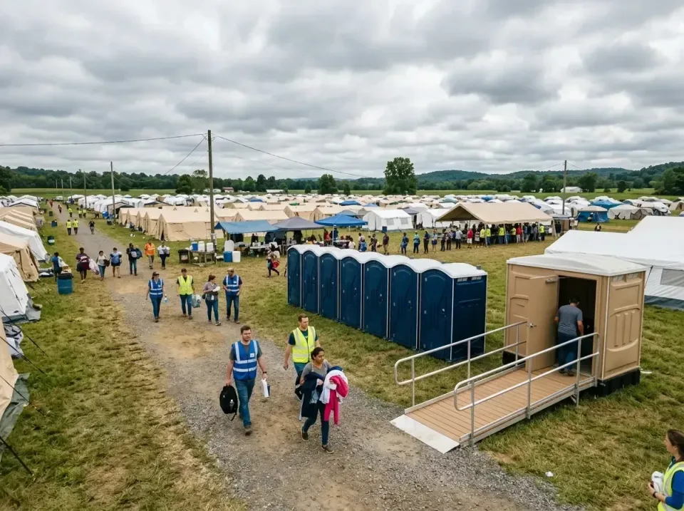 disaster-relief-camp-restrooms-010 — frequently asked questions, Dumpster & Portable Bathrooms Rental in Mount Carmel, PA